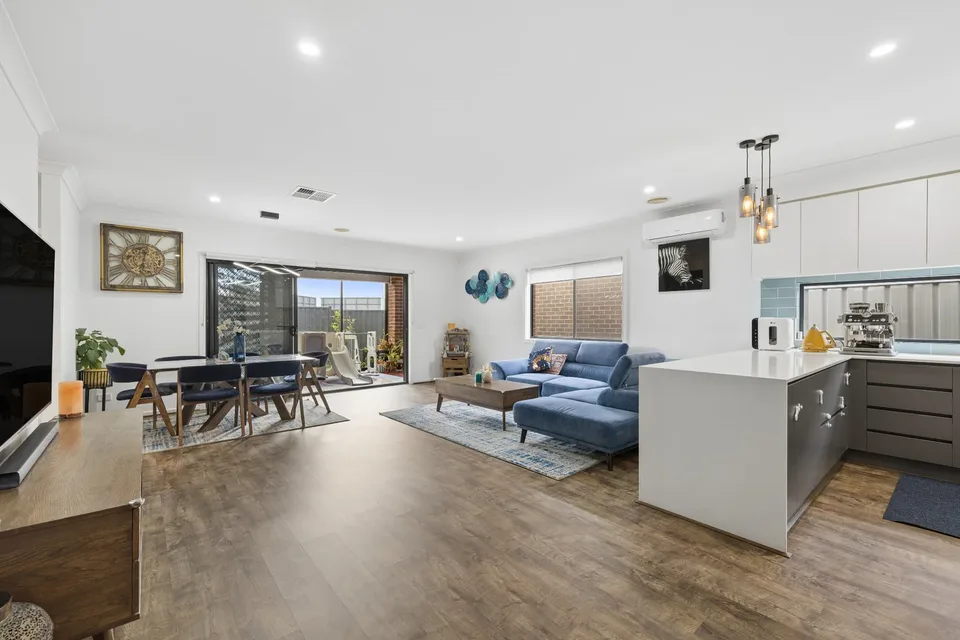 Living room — original listing photo